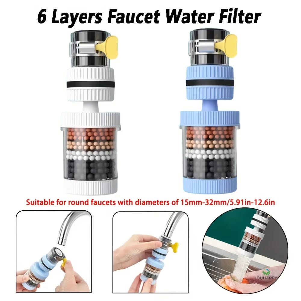 PureTap 6-layer faucet water filter